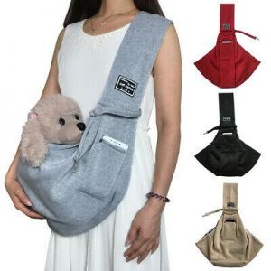 Pet Dog Cat Puppy Carrier Shoulder Pouch Travel Outdoor Carry Bag Sling Backpack